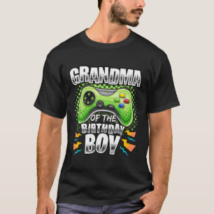 Camiseta Abuela Del Bi De Videojuego De Cumpleaños