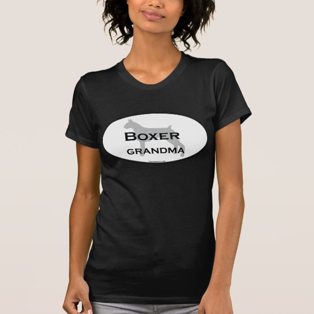 Camiseta Abuela del boxeador (Anverso)