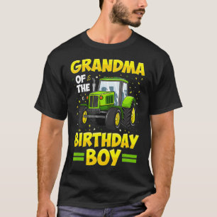 Camiseta Abuela Del Camión De La Granja Tractor De Cumpleañ
