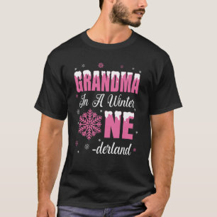 Camiseta Abuela Del Chica De Nacimiento Invierno De Holanda