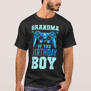 Camiseta Abuela del Cumpleañero Videojugadora a Juego