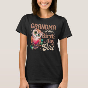 Camiseta Abuela Del Cumpleaños Chica Bebé