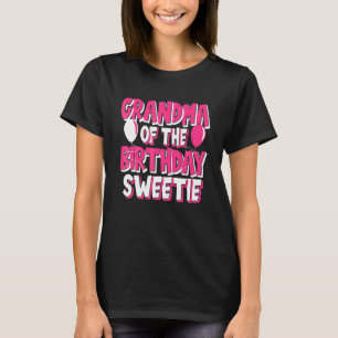 Camiseta Abuela Del Cumpleaños Chica Fiesta