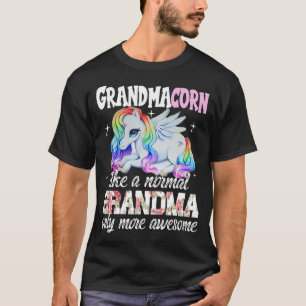 Camiseta Abuela del Día de la Madre de Unicornio