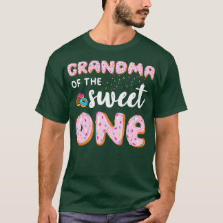 Camiseta Abuela Del Dulce Un Donut Cumpleaños