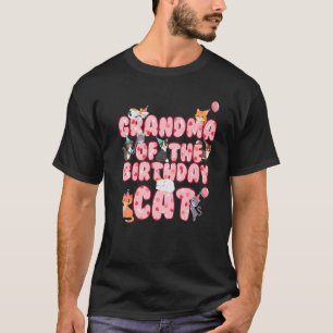 Camiseta Abuela Del Gato De Cumpleaños Abuela Gatito