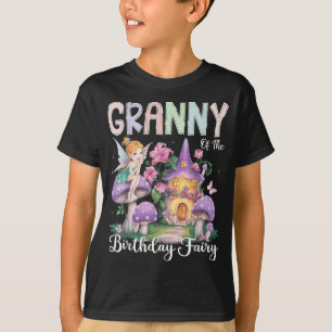 Camiseta Abuela Del Hada De Cumpleaños Primer Chica De Cump