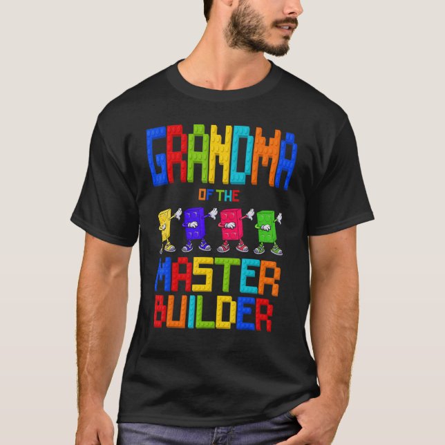 Camiseta Abuela del Maestro Constructor Chica de Nacimiento (Anverso)