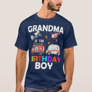 Camiseta Abuela Del Nacimiento De La Ambulancia Del Camión 