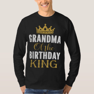 Camiseta Abuela Del Nacimiento King Boys regalo de Fiesta d