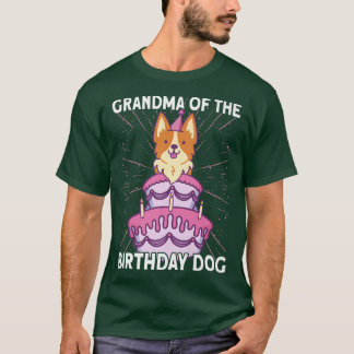 Camiseta Abuela Del Nacimiento Perro Corgi Dog-120