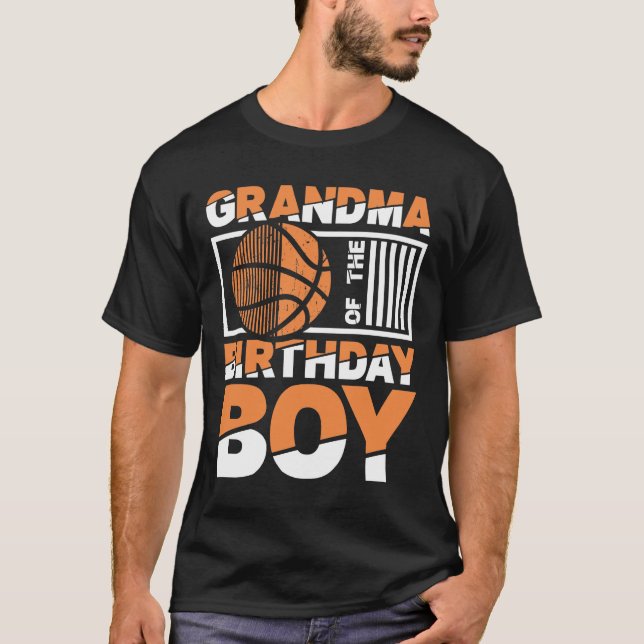 Camiseta Abuela Del Niño De Cumpleaños (Anverso)