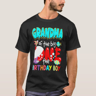 Camiseta Abuela del niño de cumpleaños cumpleaños pesca