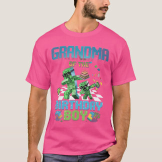 Camiseta Abuela del niño de cumpleaños divertidos juegos de