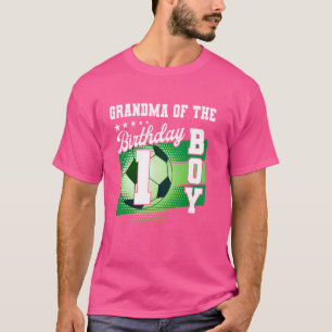 Camiseta Abuela Del Niño De Cumpleaños Es Mi Primer Cumplea