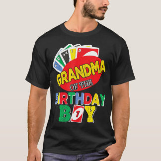 Camiseta Abuela Del Niño De Cumpleaños Uno Uno