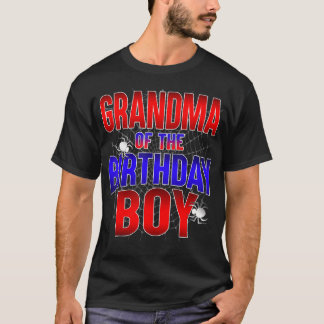 Camiseta Abuela Del Niño Nacimiento Costume Spider Web Bda