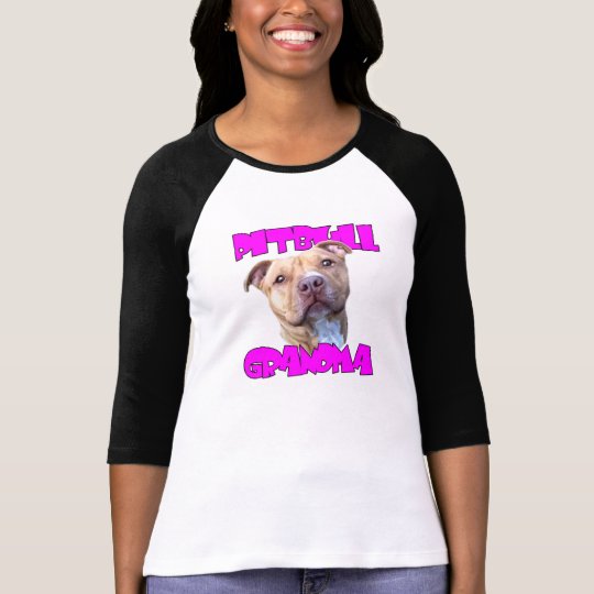 Camiseta Abuela del perro de Pitbull