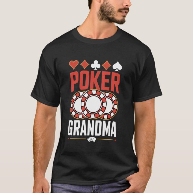 Camiseta Abuela del Poker (Anverso)