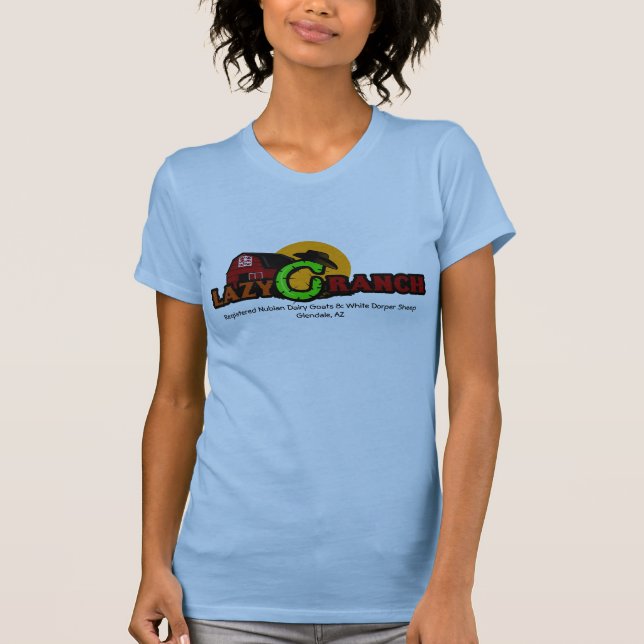 Camiseta Abuela del rancho perezoso de C (Anverso)