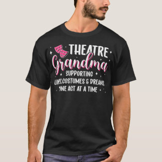 Camiseta Abuela del Teatro Definición Actriz de Teatro Abue