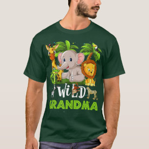 Camiseta Abuela del zoológico salvaje Ani de la Selva Safar