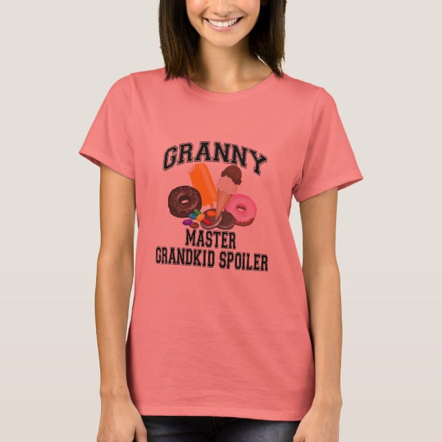Camiseta Abuela Destripadora de Nietos (Anverso)