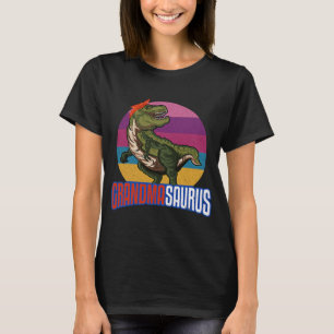 Camiseta Abuela divertida Abuela Saurus Rex Dinosaurio