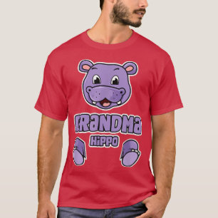 Camiseta Abuela divertida de Hippo
