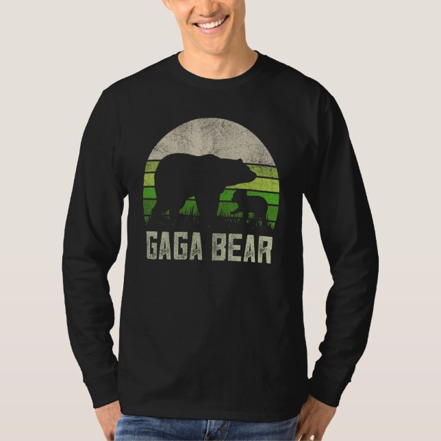 Camiseta Abuela divertida de los nietos cachorros Gigi Bear (Anverso)