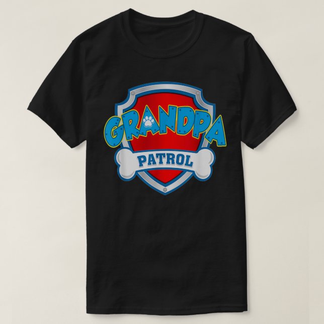 Camiseta Abuela divertida Patrulla Perro Mamá (Diseño del anverso)