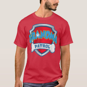 Camiseta Abuela divertida Patrulla Perro Mamá, Papá Para Ho