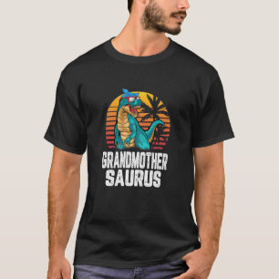 Camiseta Abuela divertida Saurus Dinosaur
