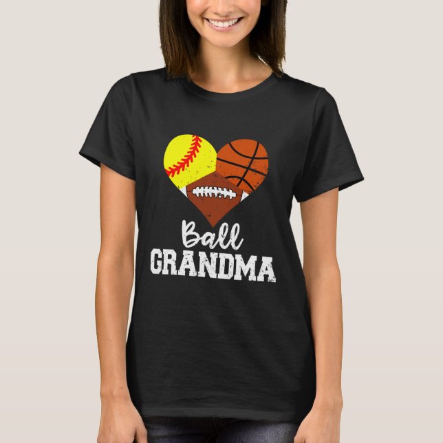 Camiseta Abuela divertida suave boceto pie (Anverso)