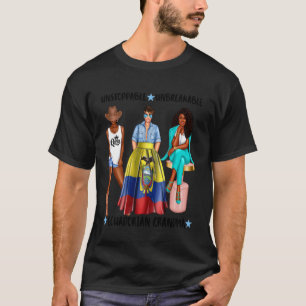 Camiseta Abuela ecuatoriana negra afro mujer fuerte Nan