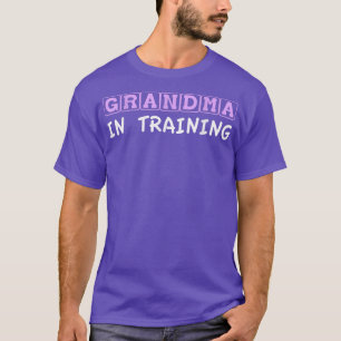 Camiseta Abuela En Entrenamiento T Baby Invitación Tee 