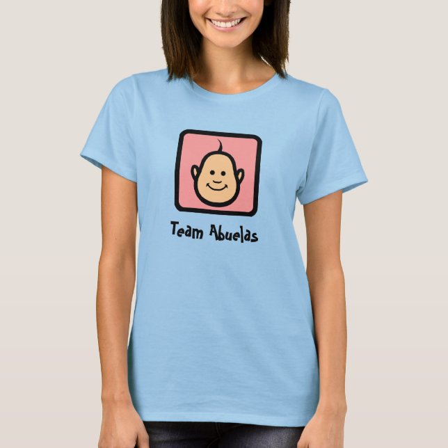 Camiseta Abuela, equipo de Abuelas (Anverso)