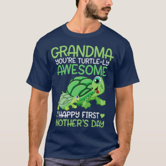 Camiseta Abuela, eres increíblemente feliz nuestra primera
