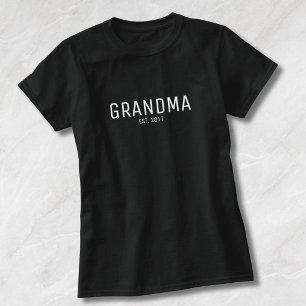 Camiseta Abuela Establecida Regalo