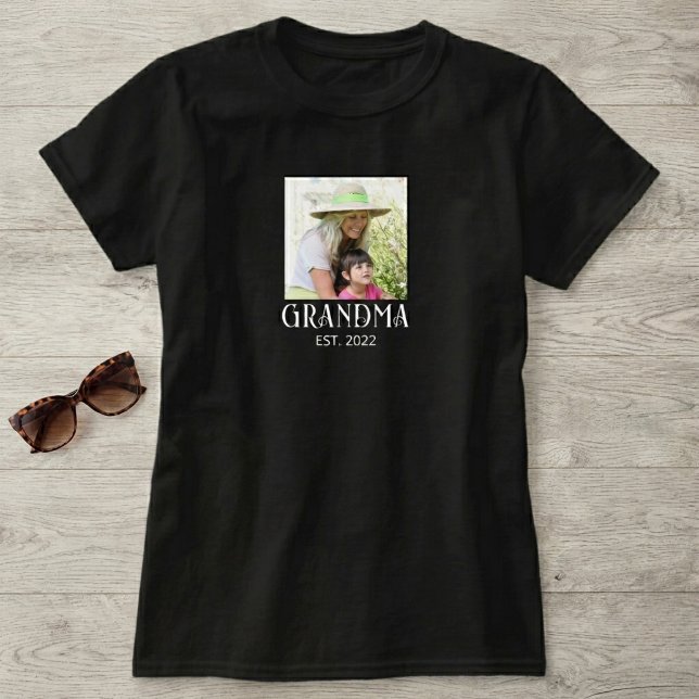 Camiseta Abuela Estableció Foto (Subido por el creador)