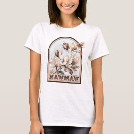 Camiseta Abuela floral mawmaw vintage