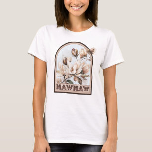 Camiseta Abuela floral mawmaw vintage