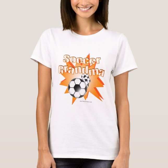 Camiseta Abuela Futbolista (Anverso)