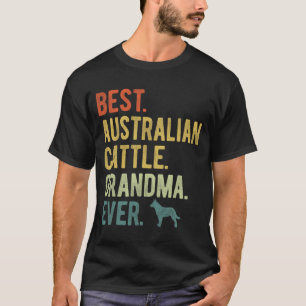 Camiseta Abuela ganadera australiana ama a madre de madre