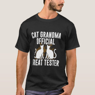 Camiseta Abuela Gata Probadora Oficial de Golosinas Abuela