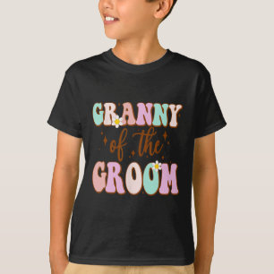 Camiseta Abuela genial del novio Regalo de la ducha de boda