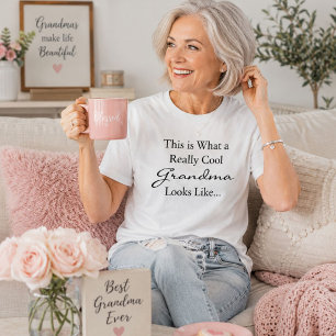 Camiseta Abuela Genial Regalo de Cumpleaños para Abuela Div