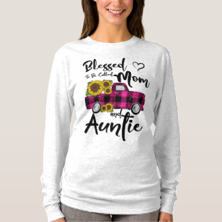 Camiseta Abuela Girasol Regalo Bendita Por Ser Llamada Tía