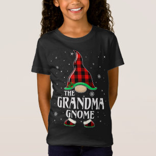 Camiseta Abuela Gnome Búfalo Jugar a la Familia Cristo