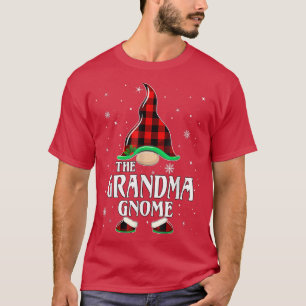 Camiseta Abuela Gnome Búfalo Jugar a la Familia Cristo